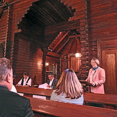 Stabkirche Stiege Harz Veranstaltung Fördergelder Denkmal Denkmalschutz Presse